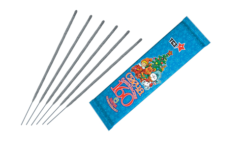  Бенгальские свечи 6 шт 160 мм в пакете  в Северобайкальске